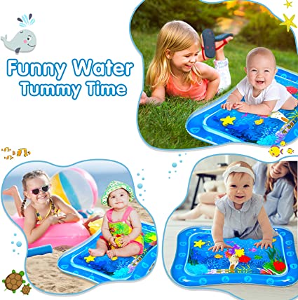 Inflatable Leakproof Water Mat For Kids / Inflatable Tummy Time Mat – Random Color