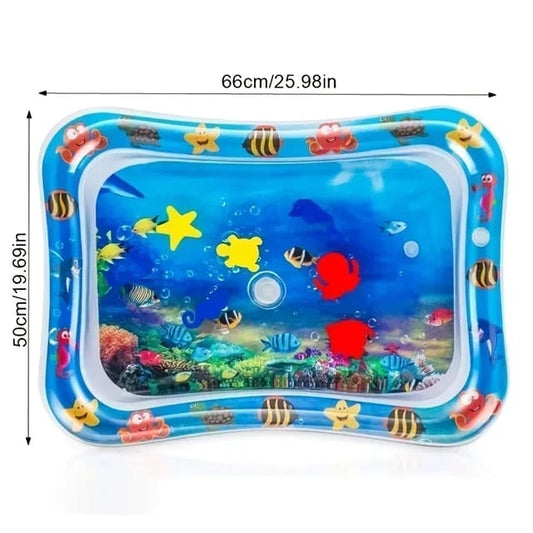 Inflatable Leakproof Water Mat For Kids / Inflatable Tummy Time Mat – Random Color