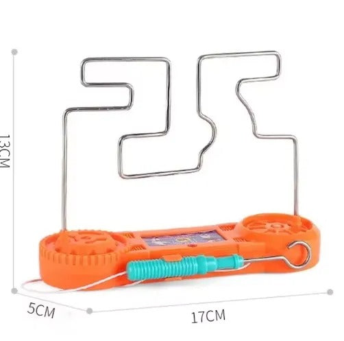 Bump Maze, Montessori Toy Electric Wire Maze Roller Game Touch Maze Puzzle Toy Collision Game Education Concentration Toy