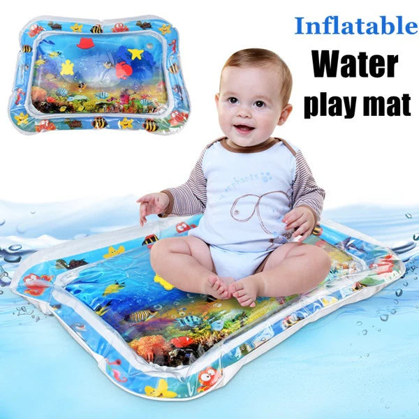 Inflatable Leakproof Water Mat For Kids / Inflatable Tummy Time Mat – Random Color